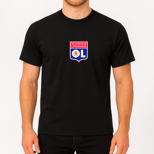 Men's Olympique Lyonnais FC Cotton T-Shirt