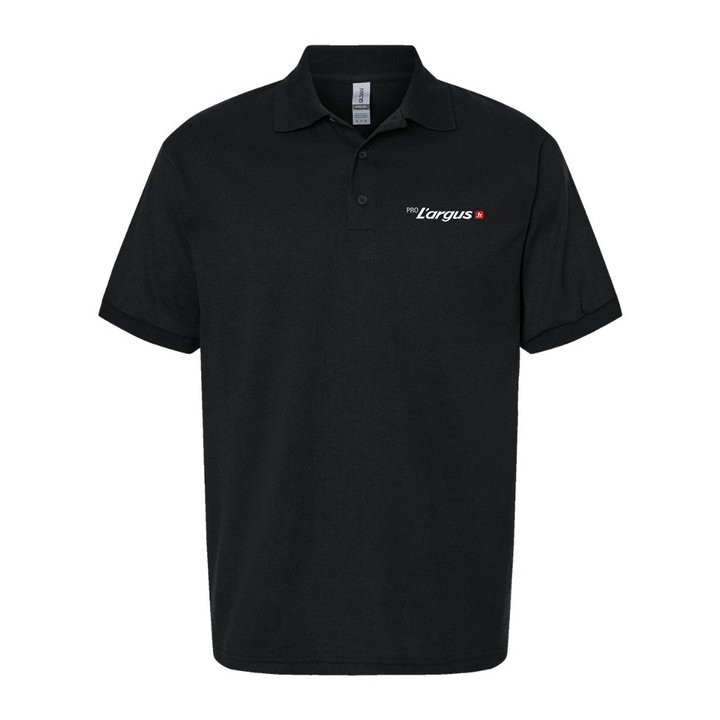 Men's Pro Largus Dry Blend Jersey Polo - Black