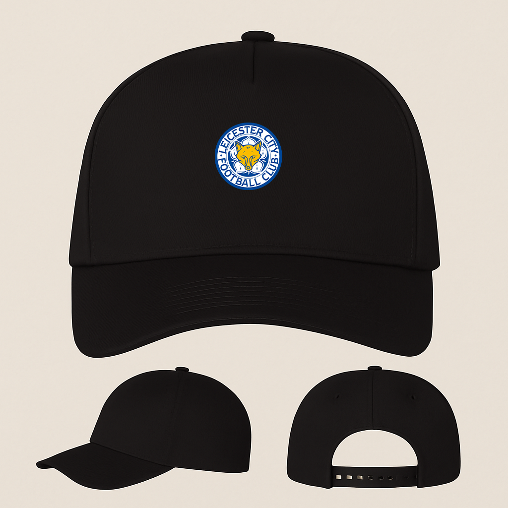 Leicester City FC Five Panel Twill Snapback Cap