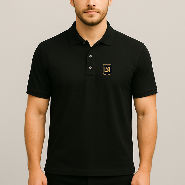 Men's LAFC Los Angeles Football Club Dry Blend Polo