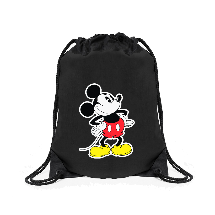 Mickey Mouse Cartoon Drawstring Bag