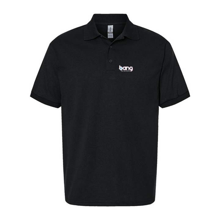 Men's Bang Energy Logo Dry Blend Polo - Black