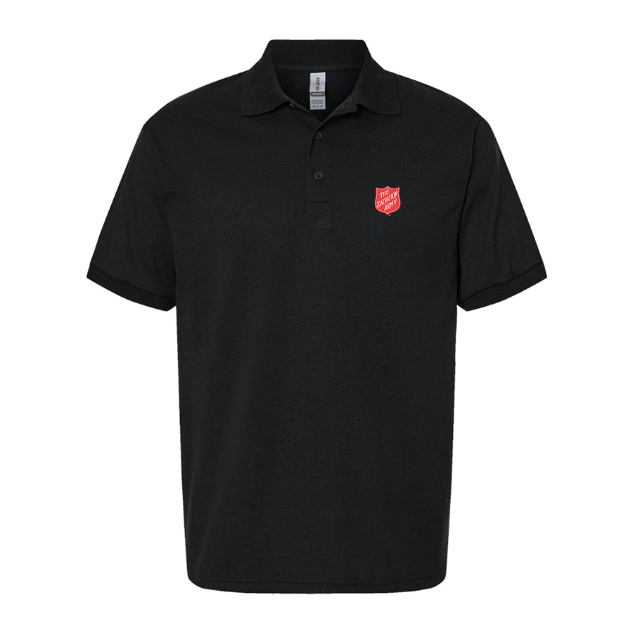 Men's The Salvation Army Dry Blend Jersey Polo - Black