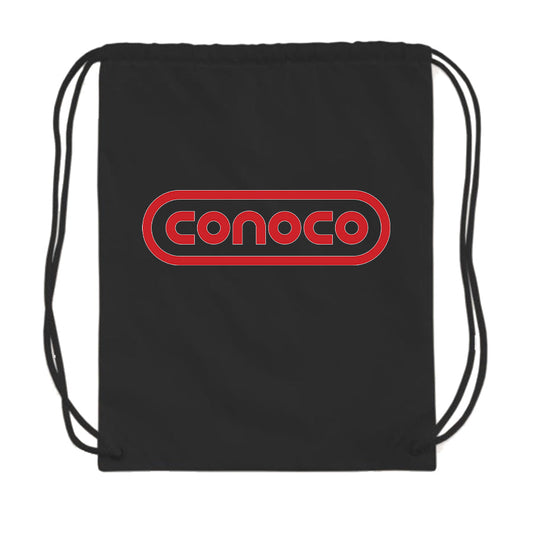 Conoco Gas Station Drawstring Bag