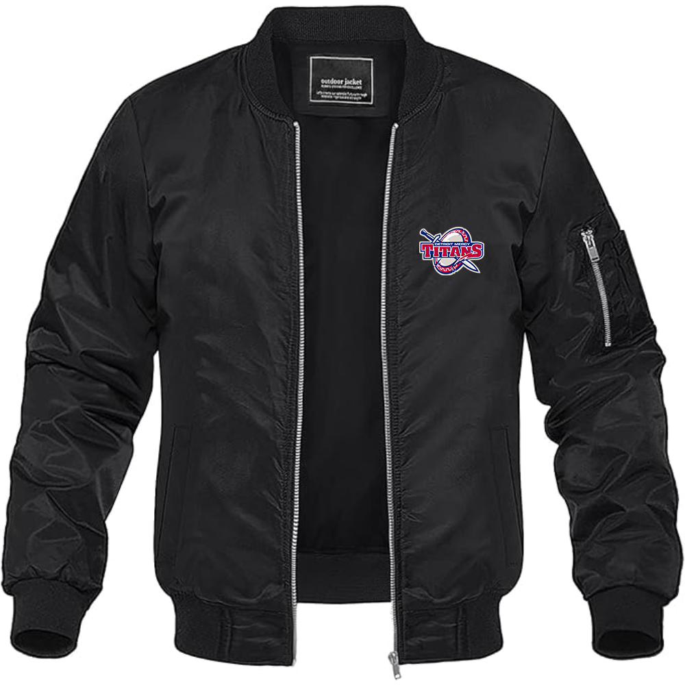 Men's Detroit Titans Lightweight Bomber Jacket