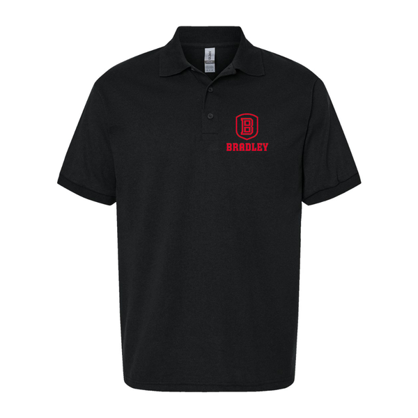 Men's Bradley Braves Dry Blend Jersey Polo