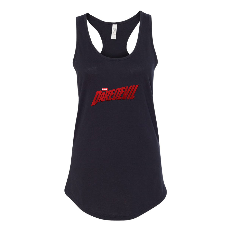 Women's Daredevil Marvel Superhero Racerback Tank Top