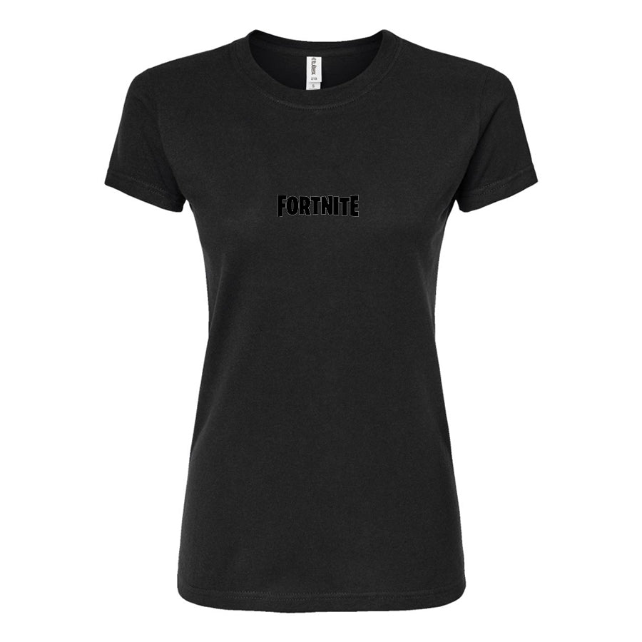 Women's Fortnite Battle Royale GAME Round Neck T-Shirt