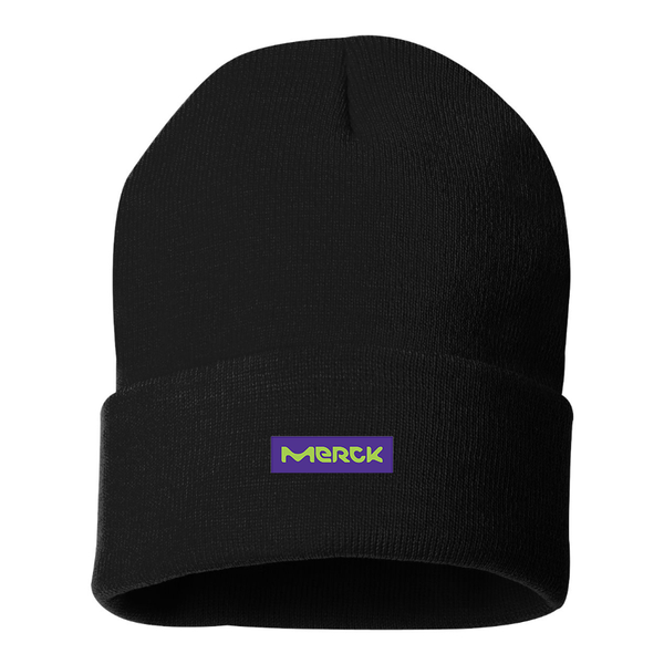 Merck KGaA Logo  Beanie Hat
