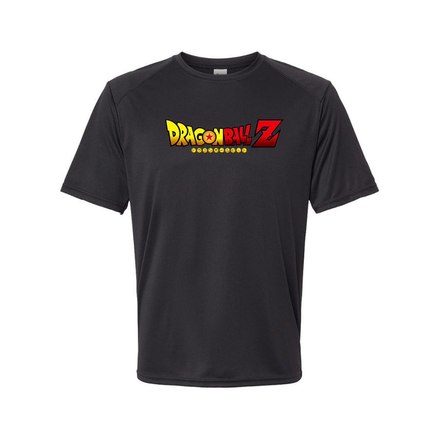 Youth Kids Dragon Ball Z Cartoon Title Performance T-Shirt