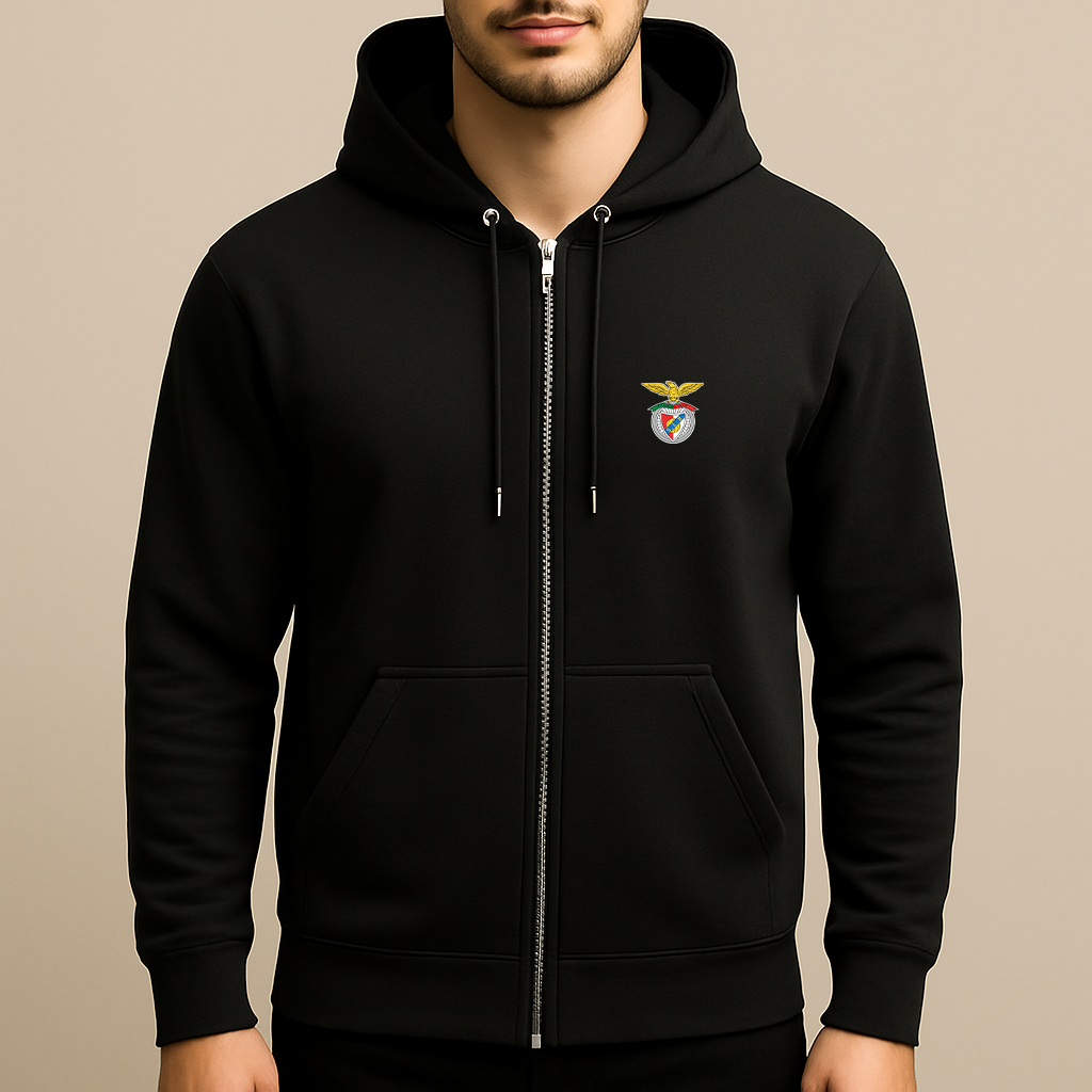 Men's SL Benfica FC Zipper Hoodie