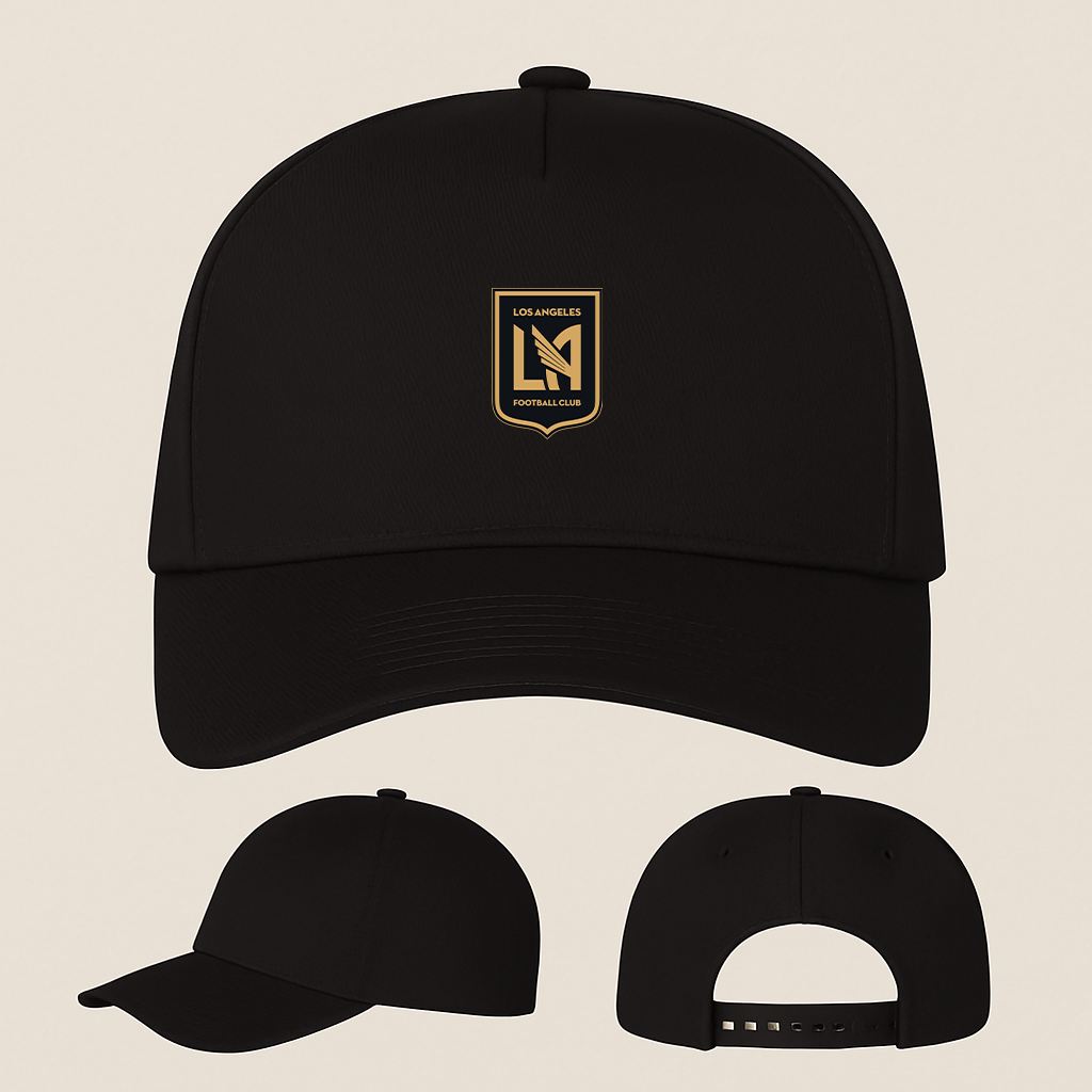 LAFC Los Angeles Football Club Five Panel Twill Snapback Cap