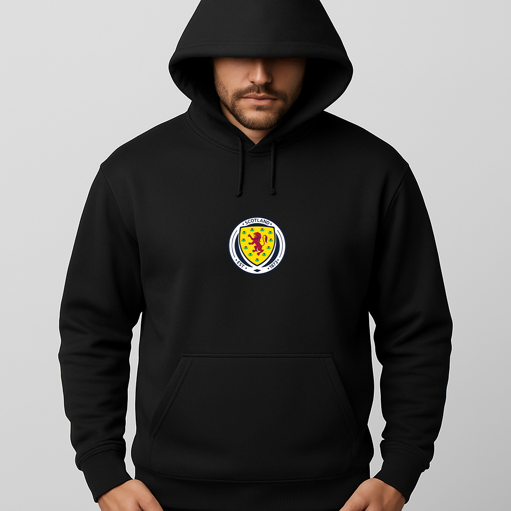 Men's Scotland National Soccer Team Pullover Hoodie