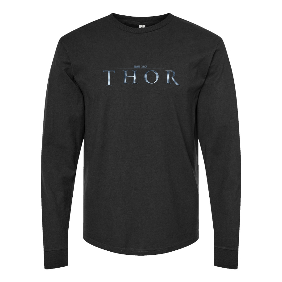 Men's Thor Marvel Superhero Long Sleeve T-Shirt