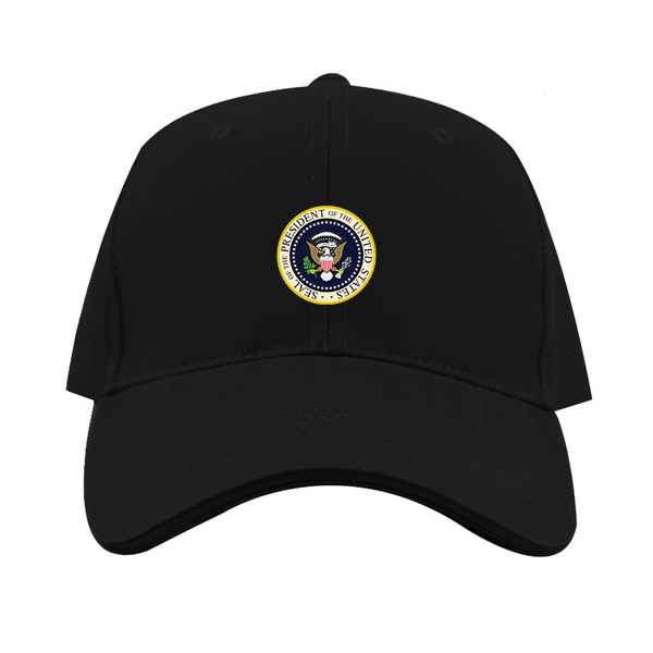 USA President Seal Logo  Dad Baseball Cap Hat