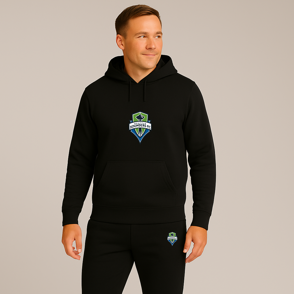 Men's Seattle Sounders FC Hoodie Joggers Set