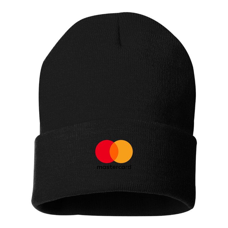 Mastercard Logo Beanie Hat