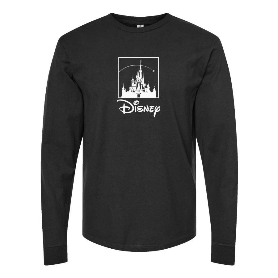 Men's Walt Disney Cartoon  Long Sleeve T-Shirt