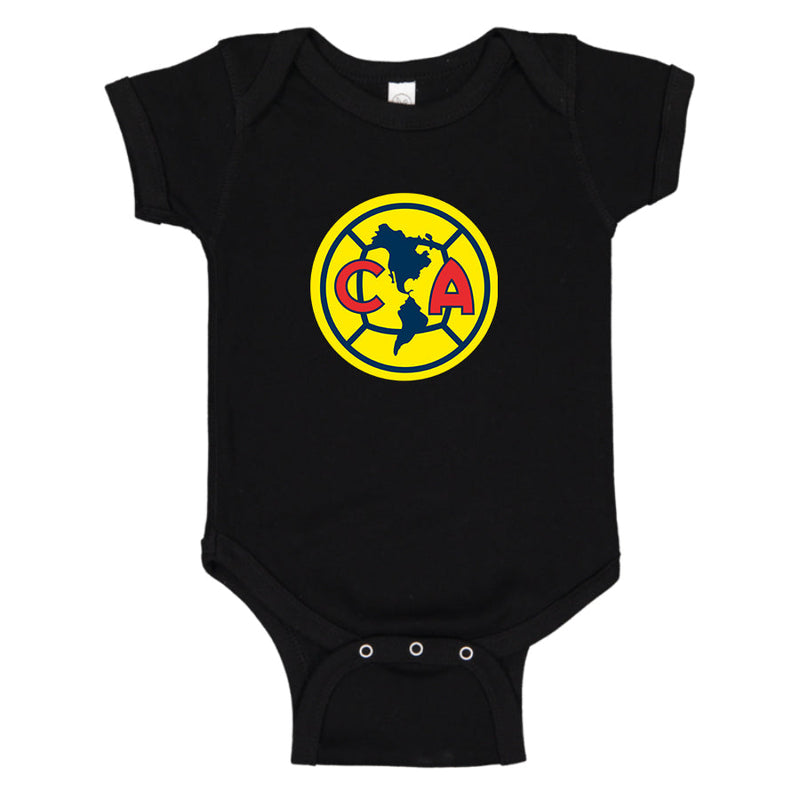 Club America Football Baby Romper Onesie