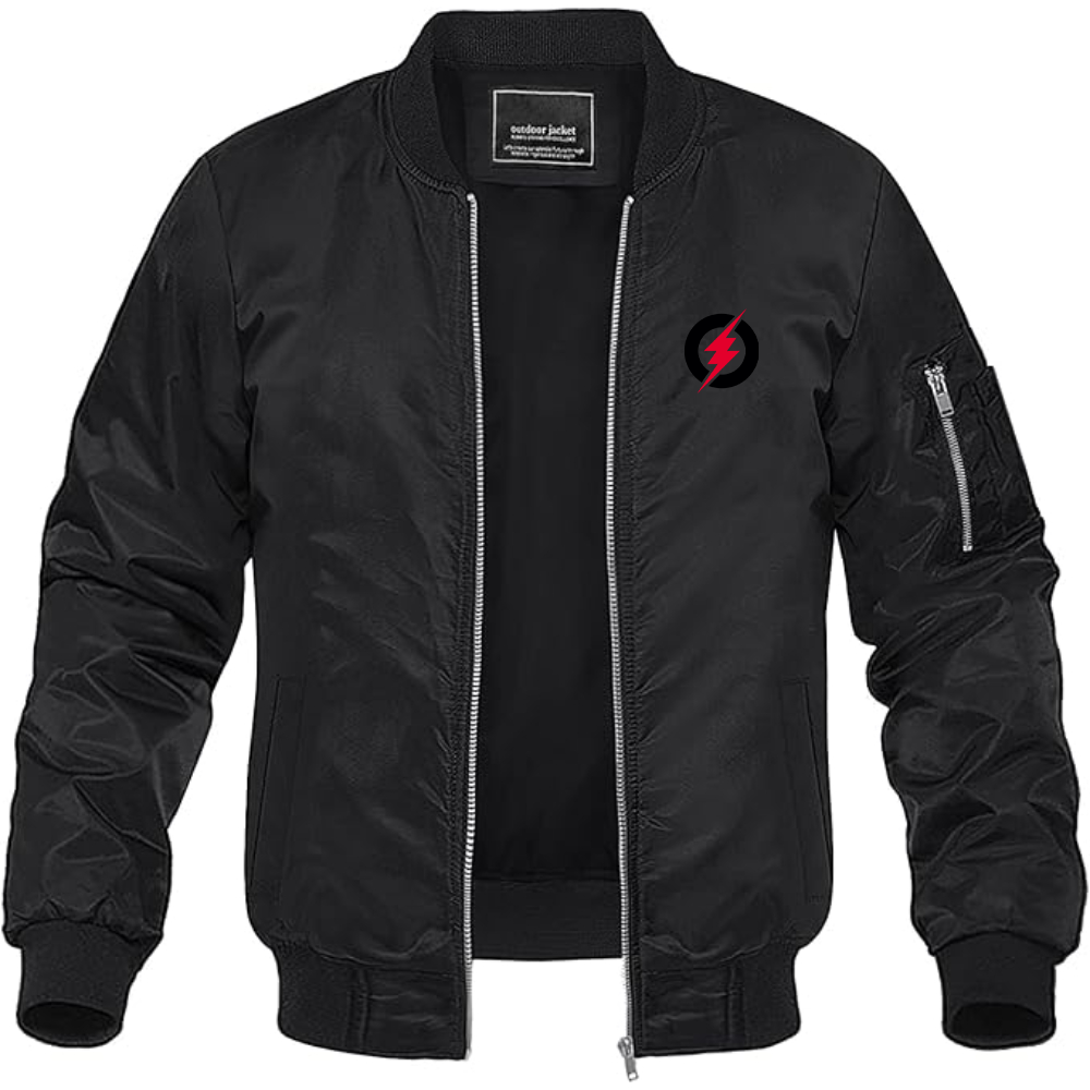 Men's Rayovac Lightning Lightweight Bomber Jacket Windbreaker Softshell Varsity Jacket Coat