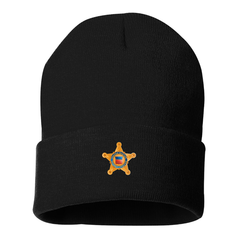 Secret Service Star Logo Beanie Hat