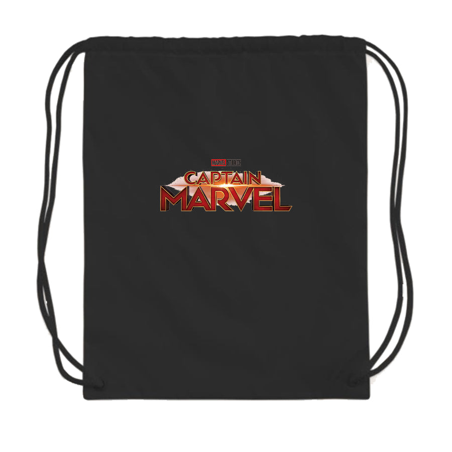 Captain Marvel Superhero  Drawstring Bag