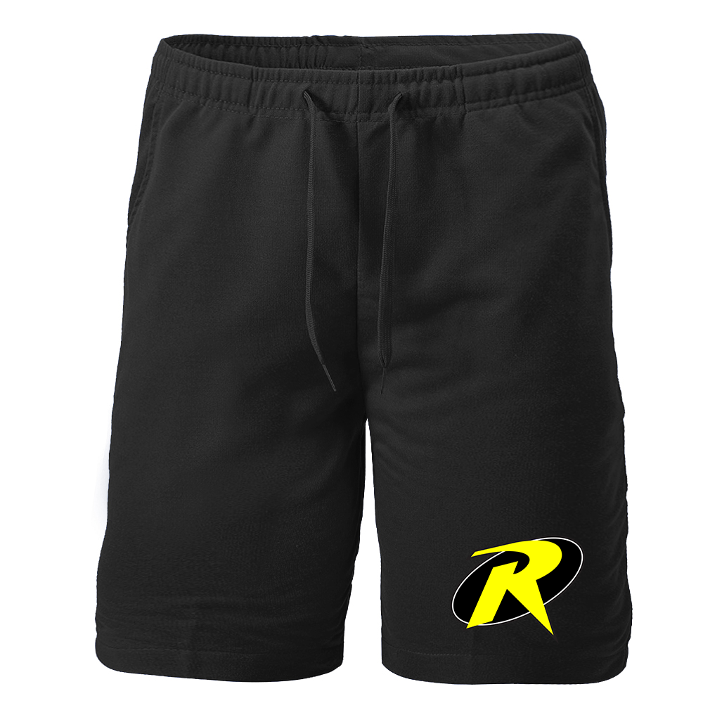 Men's Robin DC Comics Superhero Athletic Fleece Shorts