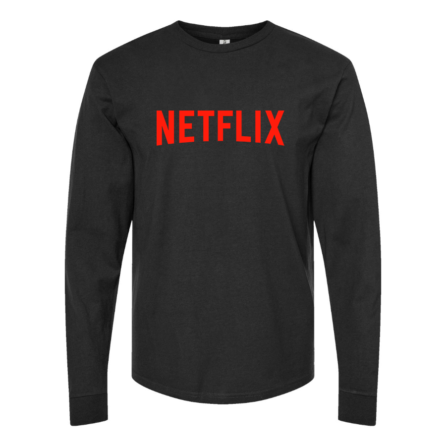 Men's Netflix Movie Show Long Sleeve T-Shirt