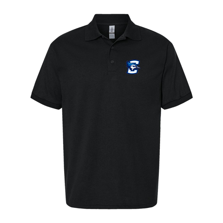 Men's Creighton Bluejays Dry Blend Jersey Polo - Black