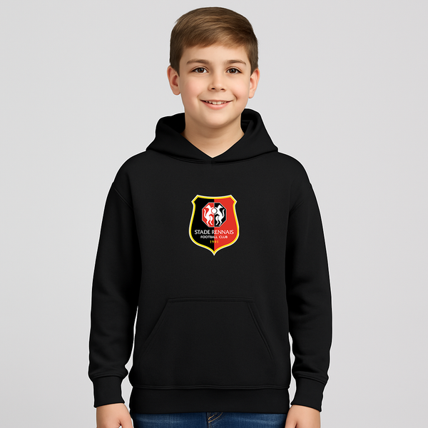 Youth Kids Stade Rennais FC Pullover Hoodie