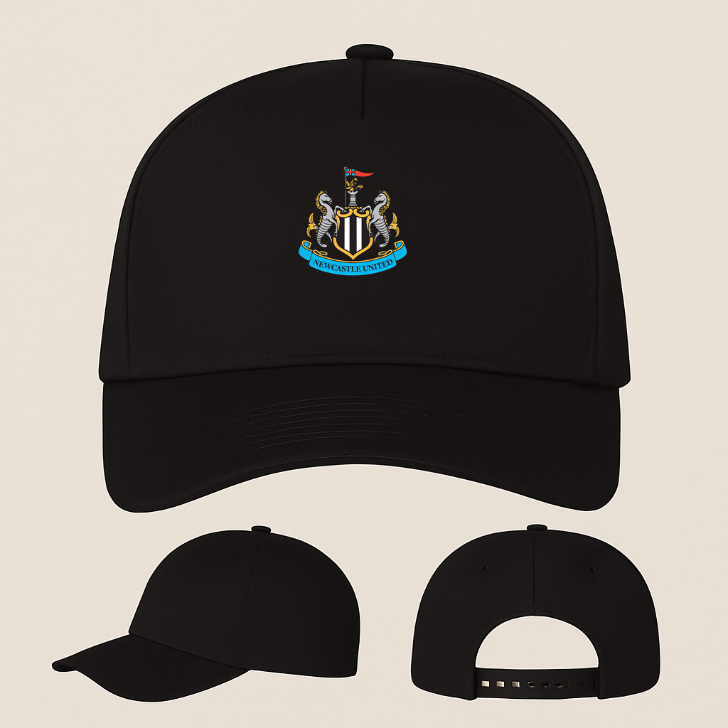 Newcastle United FC Five Panel Twill Snapback Cap