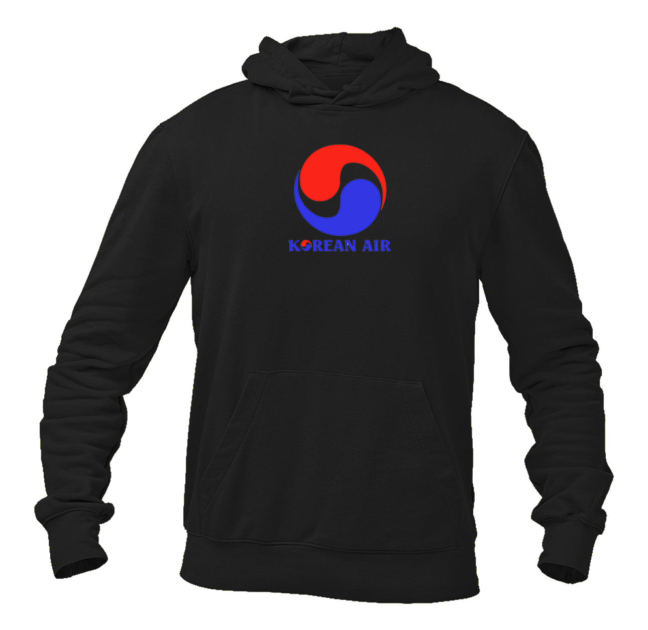 Men's  Korean Air Logo Pullover Hoodie