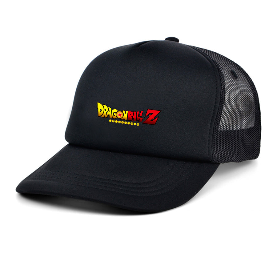 Dragon Ball Z Cartoon Title Trucker Hats