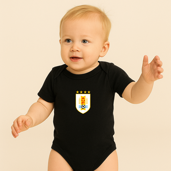 Uruguay National Soccer Team Baby Romper Onesie