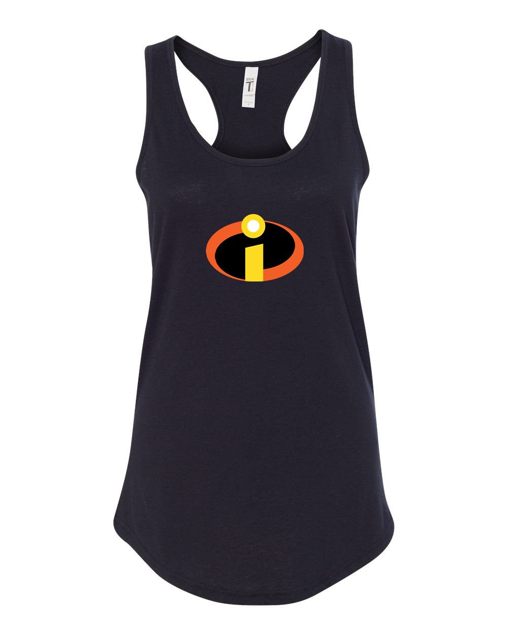 Women's The Incredibles Cartoon Racerback Tank Top