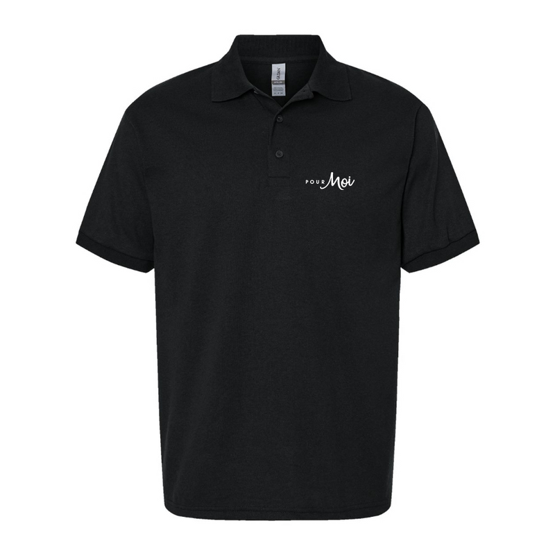 Men's  Pour Moi Logo Dry Blend Polo