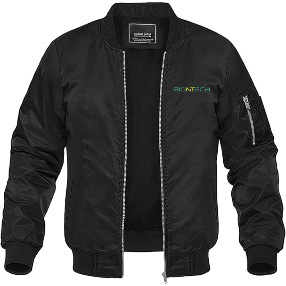 Men's Biontech Logo Lightweight Bomber Jacket