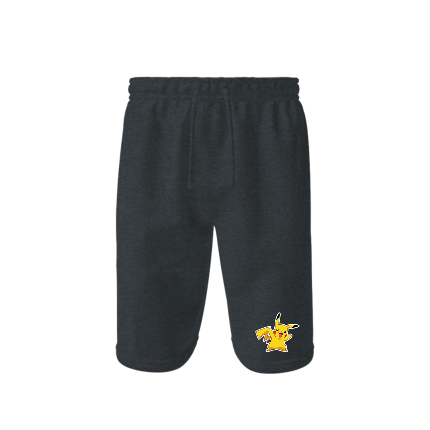 Men's Pikachu Cartoon Athletic Fleece Shorts