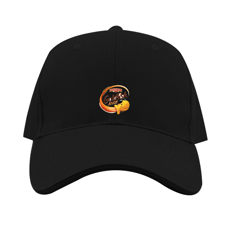 Goldfish Logo  Dad Baseball Cap Hat