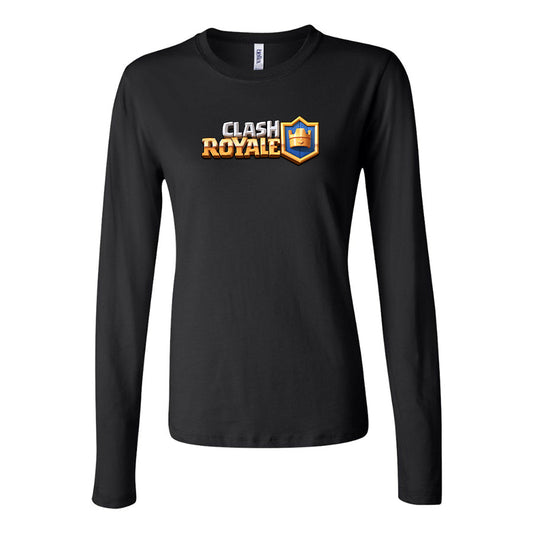 Women's Clash Royale Game Long Sleeve T-Shirt