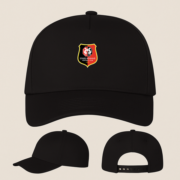 Stade Rennais FC Five Panel Twill Snapback Cap