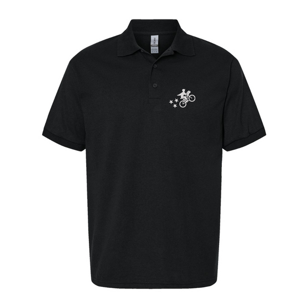 Men's Postmates Bike Dry Blend Jersey Polo