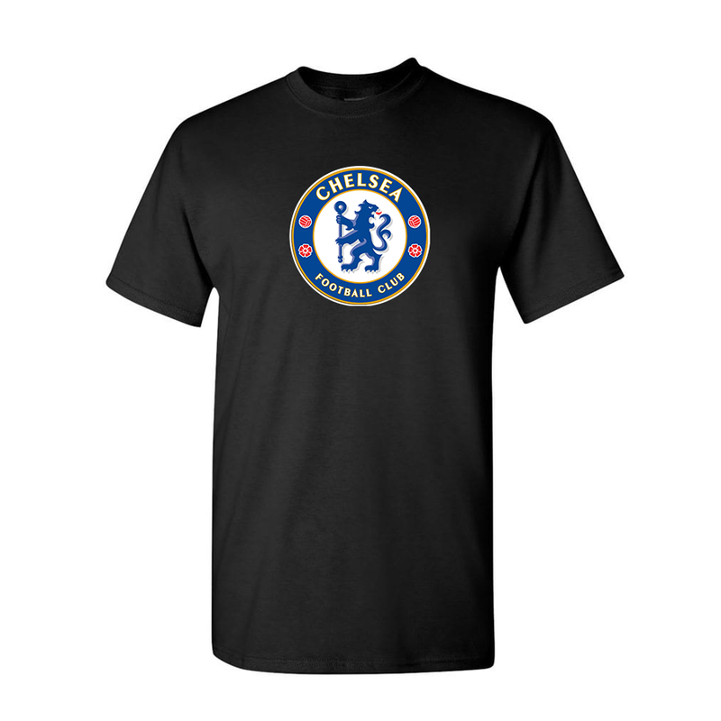 Youth Kids Chelsea Soccer Cotton T-Shirt