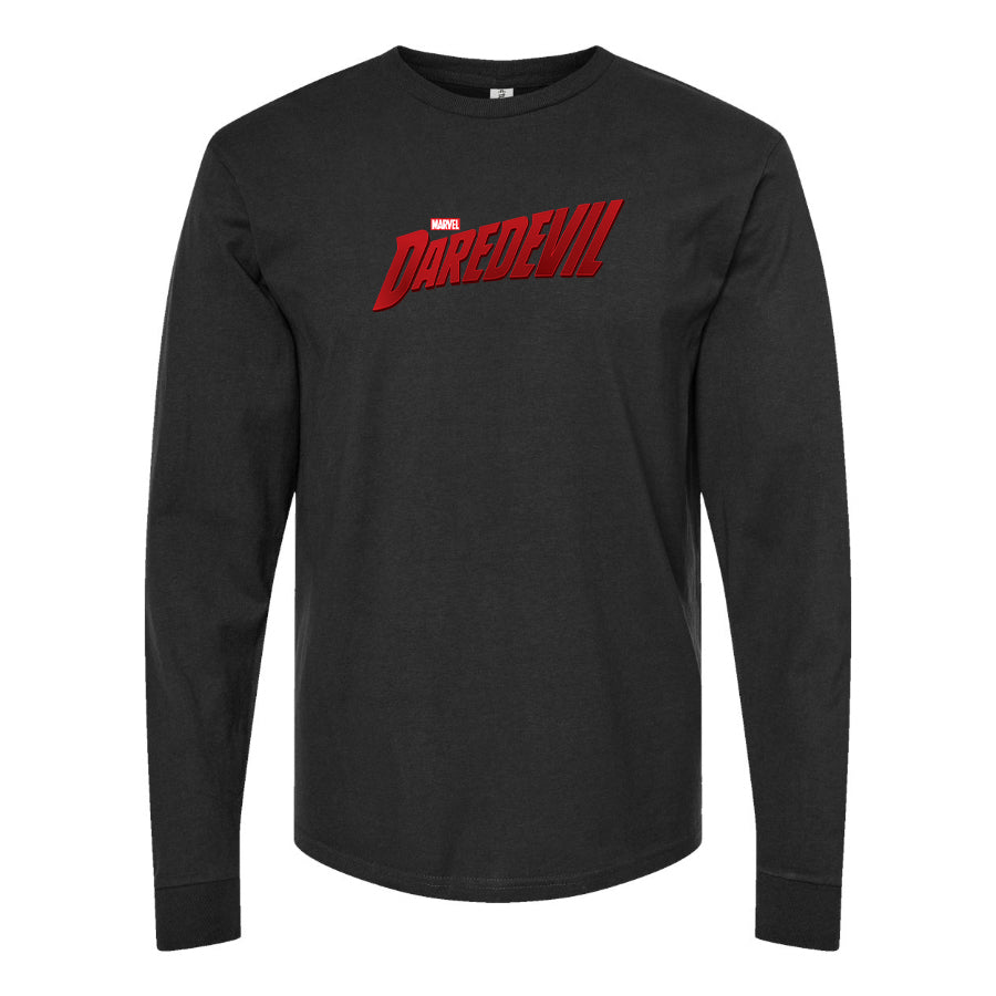 Men's Daredevil Marvel Superhero Long Sleeve T-Shirt