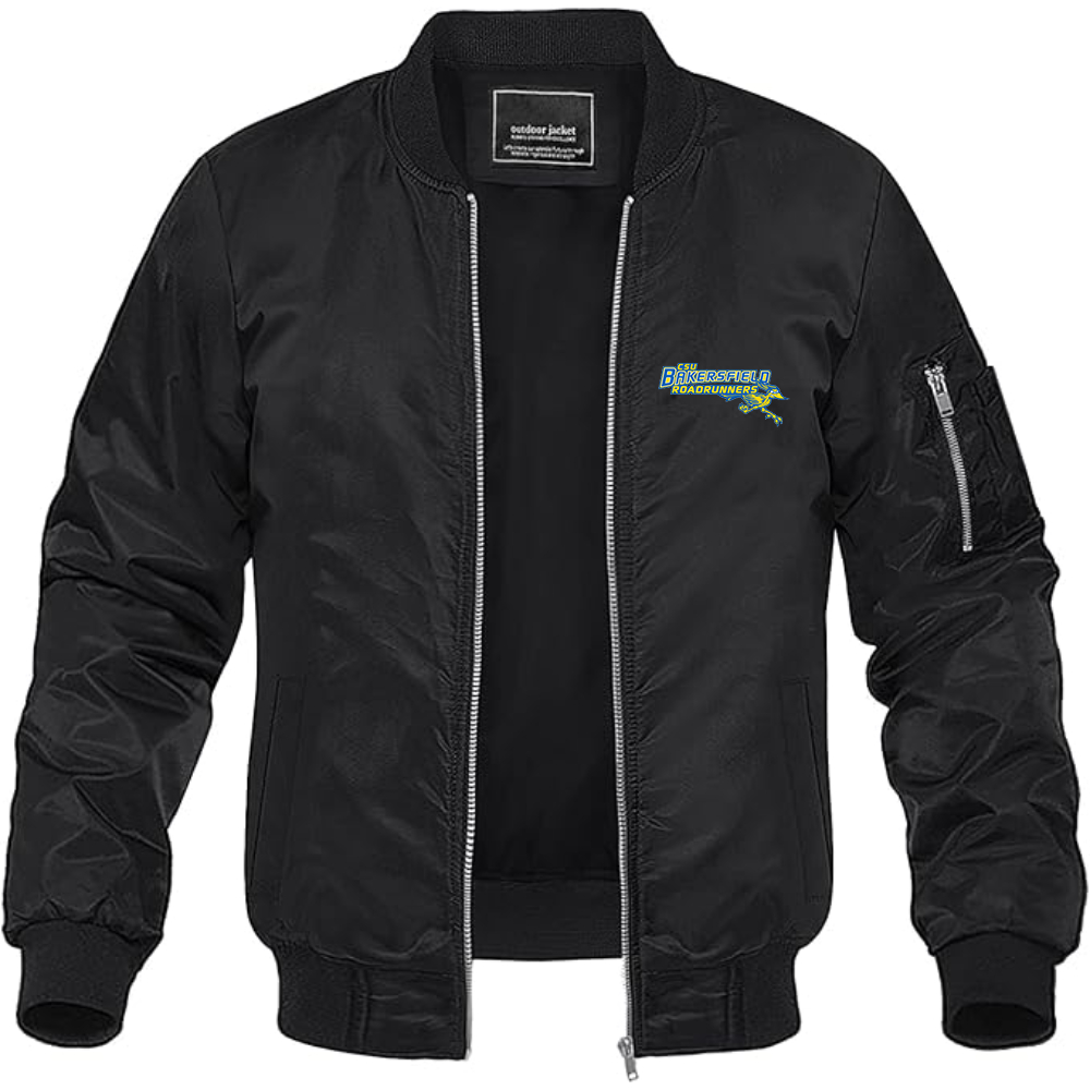 Men's CSU-Bakersfield Roadrunners Lightweight Bomber Jacket