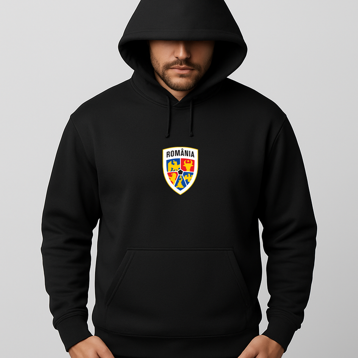 Men's Romania National Soccer Team Pullover Hoodie