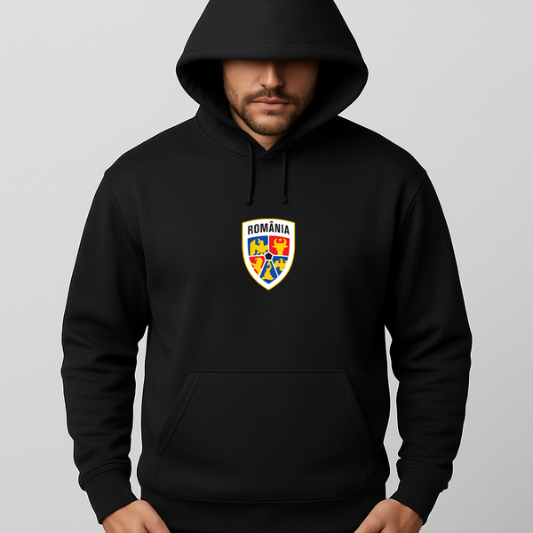 Men's Romania National Soccer Team Pullover Hoodie