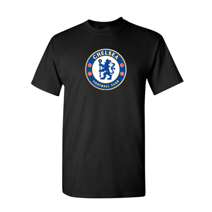 Youth Kids Chelsea Soccer Cotton T-Shirt