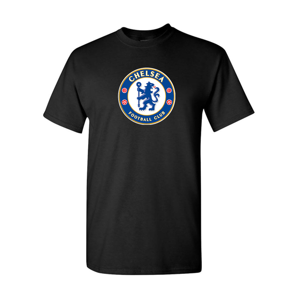 Youth Kids Chelsea Soccer Cotton T-Shirt