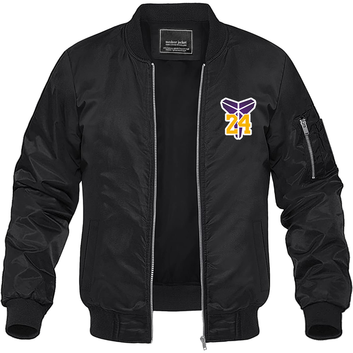 Men's Kobe Bryant Mamba 24 Lightweight Bomber Jacket